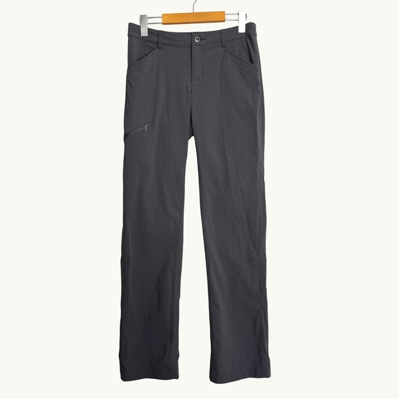 Patagonia Pants - Patagonia Womens Quandary Hiking Pants Forge Grey Size 2 STY55416 Convertible